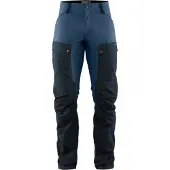 Fjällräven - Vandringskläder - Keb Trousers M Dark Navy Uncle Blue för Unisex - Storlek L - Marinblå