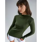 Busem Slim Fit Halv Polokrage Blus