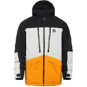 Horsefeathers Halen II Shell Jacka black/radiant yellow, XL