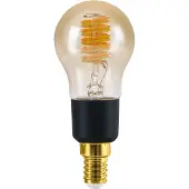 Eglo E14 P45 spiral, bärnstensfärgad - TW - Zigbee, Bluetooth