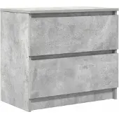 vidaXL TV-bänk betonggrå 60x35x54 cm konstruerat trä