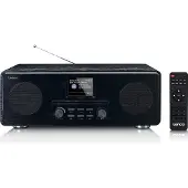 Lenco DAB+ FM-radio med CD MP3-spelare Bluetooth Svart