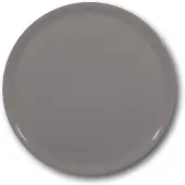 Super Merchant Speciell hållbar porslins pizzatallrik, grå, 330 mm, set om 6