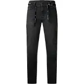 Riding Culture Dany Black Herr Motorcykeljeans Svart W33/L32 Herrar sort