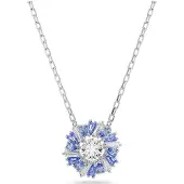 Swarovski Idyllia Blomformat Hängehalsband med Kubisk Zirkonia Rodiumpläterad Imitationskristall Damhalsband Silver 5680013 Shopping Bag