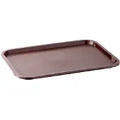 Aps take away-bricka (B)350 x (T)270 mm brun i polypropen, höjd 20 mm – 1 st (532)