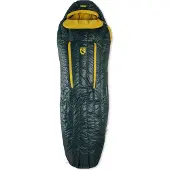 Nemo - Sovsäckar trekking - Riff Mens 30 Goodnight Gray för Unisex - Storlek Lång - Svart