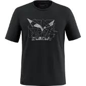 Salewa Eagle Geometric T-shirt Med Korta ärmar