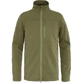 Fjällräven - Vandringskläder - Abisko Lite Fleece Jacket M Green för Unisex - Storlek S - Grön