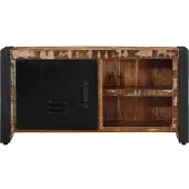 vidaXL TV-möbel 80x30x40 cm massivt återvunnet trä, TV-bänk, hifi-möbel, underhållningscenter, TV-skåp, möbel 4013588