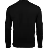 Armani Exchange för män. XM000364AF12308UC001 Långärmad svart T-shirt (XL), Casual, Bomull, Lång ärm