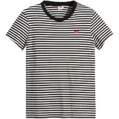 Levi's T-shirt 'Perfect' röd / svart / vit