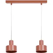 Sigma Hänglampa Rif 2 , dimbar, Röd, Vardagsrum / matsal, Metall, Modern, Pendellampa