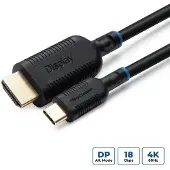 Microconnect AV adapter MC-USBCHDMI3 cable adapter 3m USB C HDMI Black