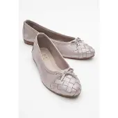 Forever & Always Nopos Läder Cap Toe Ballerina
