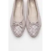 Forever & Always Nopos Läder Cap Toe Ballerina