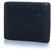 Bottega veneta , intrecciato läderplånbok i svart