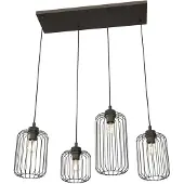 Emibig Hänglampa Vander LIGHTING, dimbar, Svart, Vardagsrum / matsal, Metall, Modern, Pendellampa