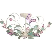 Luminex Taklampa Butterfly , dimbar, Vardagsrum / matsal, Rostfritt stål, Florentinsk, Taklampa