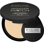 Eveline Cosmetics Wonder Match Compact Powder Spf 30 Färg 02 8 G