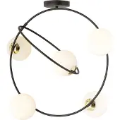 Emibig Taklampa Stardom LIGHTING, dimbar, Svart, Vardagsrum / matsal, Modern, Taklampa