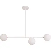 Sigma Hänglampa Gama 3 , dimbar, Vitt / opal, Vardagsrum / matsal, Metall, Modern, Pendellampa