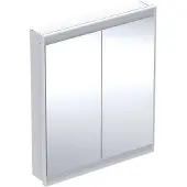Geberit Spegelskåp ONE inbyggt 90x75x15 vit