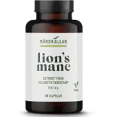 Närokällan Lions Mane 500 mg 90 kapslar