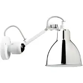 Lampe Gras Vägglampa , Vit, Vardagsrum, Metall, Design