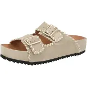 Verbenas Pantolette 'Elena' beige