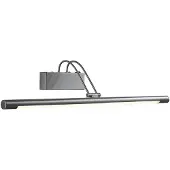 LINDBY LED gallerilampa Mailine , Aluminium / grå / zink, Vardagsrum / matsal, Metall, Modern, LED-vägglampa, vägglampa inomhus