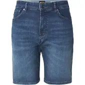 Hugo Boss för män. 50559917 Shorts Maine Regular Fit blå (34), Casual, Bomull, Denim