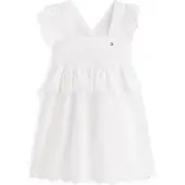 Tommy Hilfiger Broderie Anglaise Tiered Gathered Dress