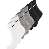 Nike Sportsockor 'Everyday' grå / svart / vit