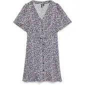 Vero Moda Skjortklänning 'VMALBA' marinblå / ljusgrön / rosa
