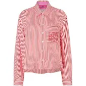 LIEBLINGSSTÜCK Blus 'EceL' röd / vit