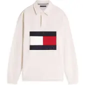 Tommy Hilfiger Flag Logo Relaxed Rugby Shirt