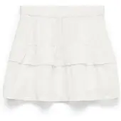 Vero Moda Kjol 'VMTrine' vit