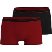 Tom Tailor Boxershorts körsbärsröd / svart