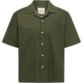 Only & Sons Skjorta 'ONSREID' oliv