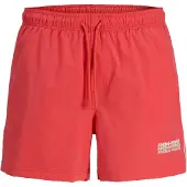 Jack & Jones Badshorts 'JPSTMAUI SUNRISE' beige / korall