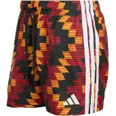 Adidas Boardshorts 'Football-Inspired Graphic Swim Shorts' gul / röd / svart