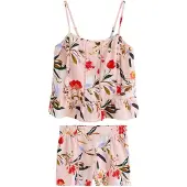 Ted Baker Kort pyjamas ljusblå / oliv / rosé / röd