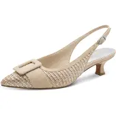 Marco tozzi Slingback pumps beige / silver