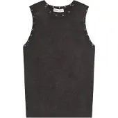 Bershka T-shirt svartmelerad