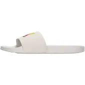 Calvin Klein Pantolette 'Ombre Logo Strap' ljusgul / grön / rosa / vit