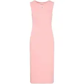 Calvin Klein Ribbed Cotton Maxi Tank Dress