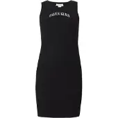 Calvin Klein Jeans Ribbed Embroidered Logo Tank Dress