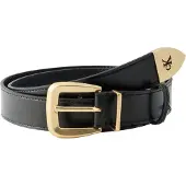 Calvin Klein Leather Tapered Hardware Belt