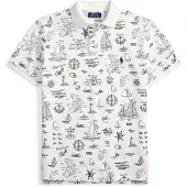 Ralph Lauren T-shirt marinblå / vit